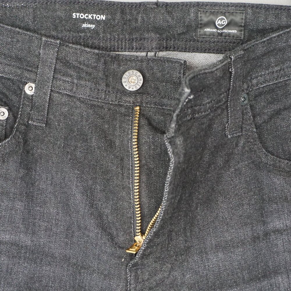 AG Adriano Goldschmied Men's Stockton Skinny Jeans In Alumni size 31x32 - Picture 13 of 15